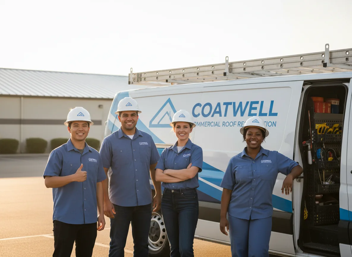 Commercial roof coating company in Camden, MS